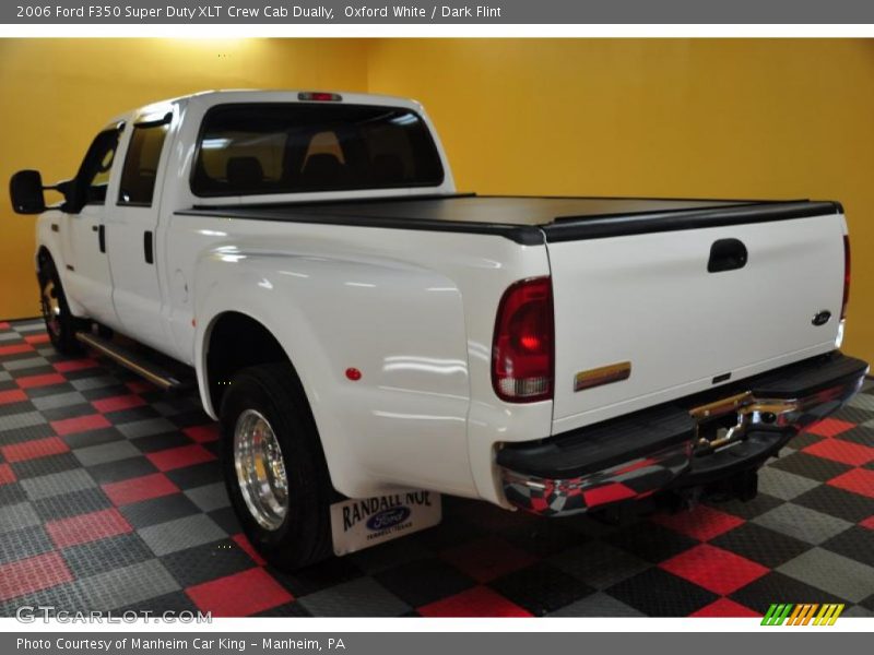 Oxford White / Dark Flint 2006 Ford F350 Super Duty XLT Crew Cab Dually