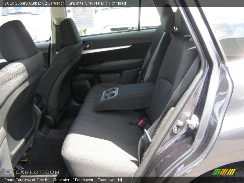 Graphite Gray Metallic / Off Black 2010 Subaru Outback 2.5i Wagon