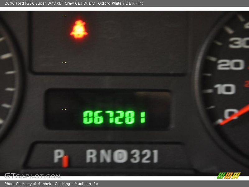Oxford White / Dark Flint 2006 Ford F350 Super Duty XLT Crew Cab Dually