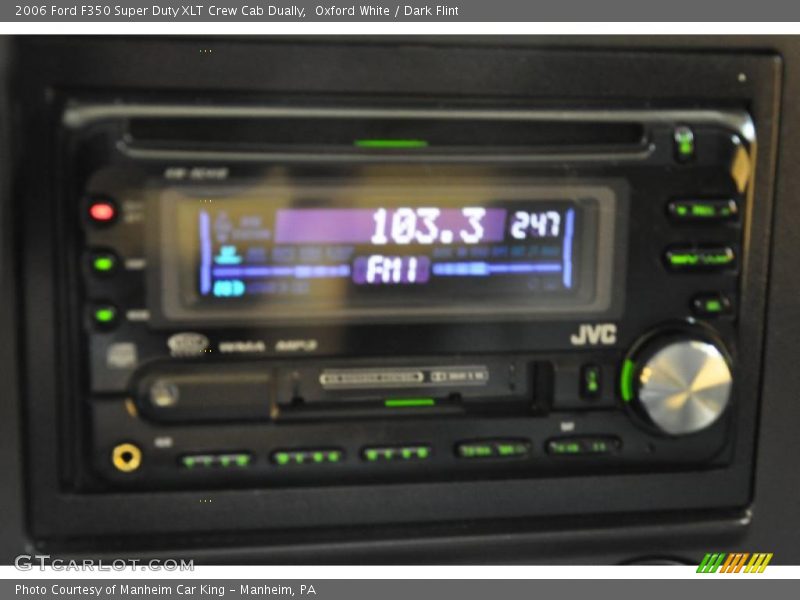 Oxford White / Dark Flint 2006 Ford F350 Super Duty XLT Crew Cab Dually