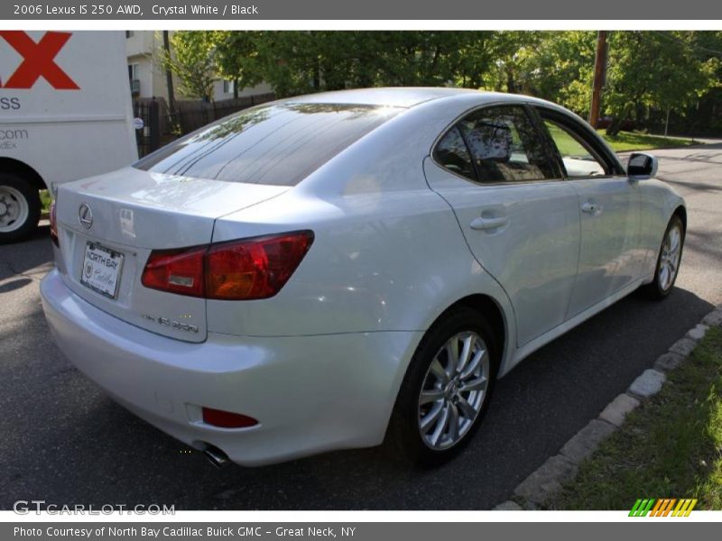 Crystal White / Black 2006 Lexus IS 250 AWD