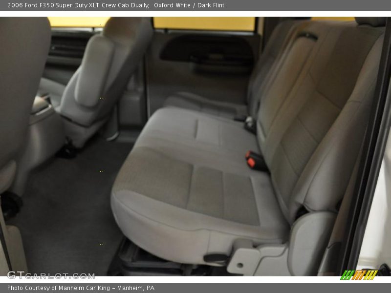 Oxford White / Dark Flint 2006 Ford F350 Super Duty XLT Crew Cab Dually