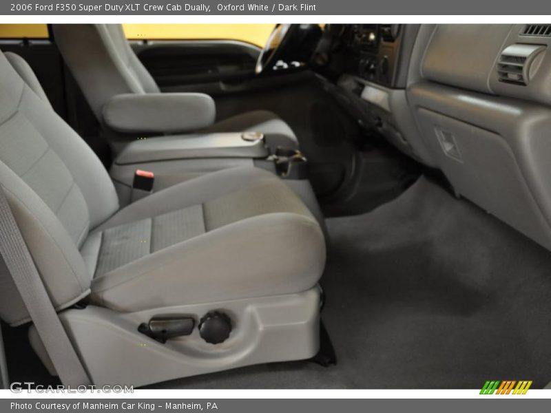 Oxford White / Dark Flint 2006 Ford F350 Super Duty XLT Crew Cab Dually