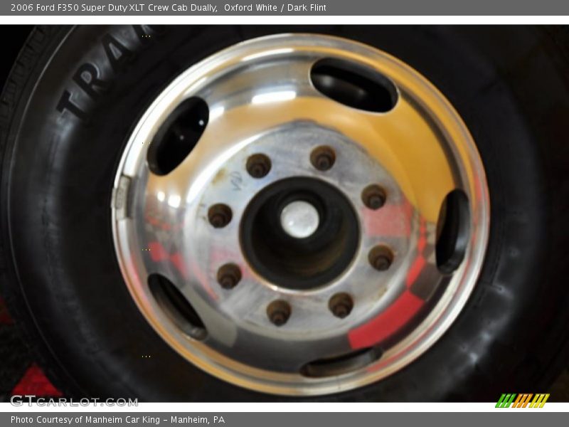 Oxford White / Dark Flint 2006 Ford F350 Super Duty XLT Crew Cab Dually