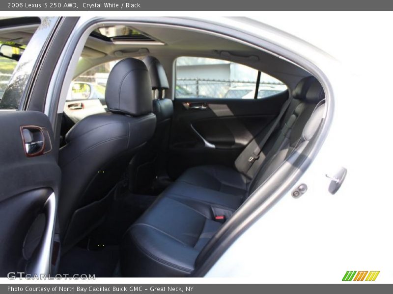 Crystal White / Black 2006 Lexus IS 250 AWD