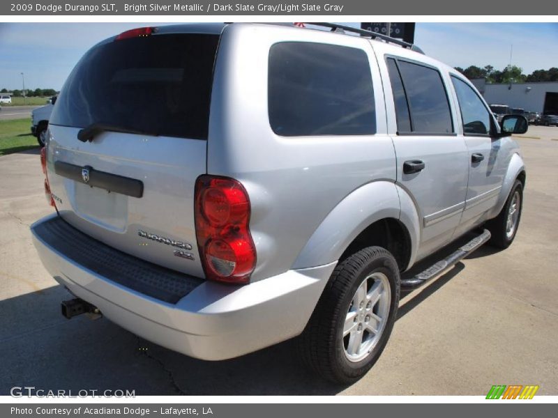 Bright Silver Metallic / Dark Slate Gray/Light Slate Gray 2009 Dodge Durango SLT