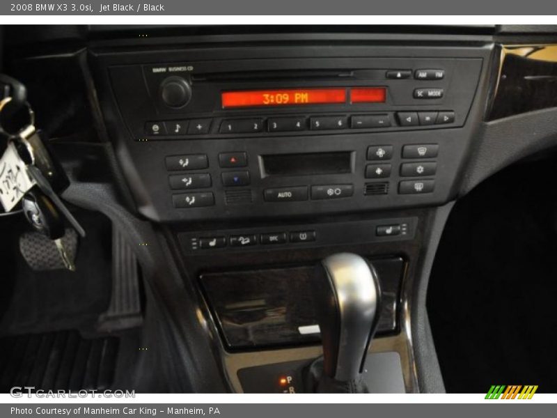 Jet Black / Black 2008 BMW X3 3.0si
