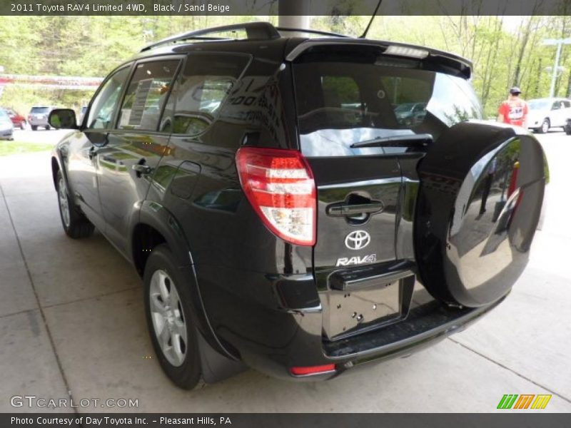 Black / Sand Beige 2011 Toyota RAV4 Limited 4WD