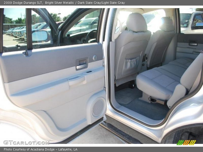 Bright Silver Metallic / Dark Slate Gray/Light Slate Gray 2009 Dodge Durango SLT
