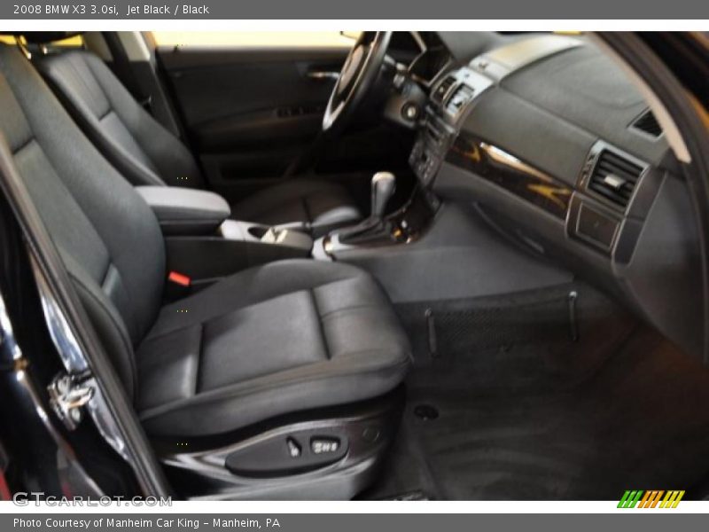 Jet Black / Black 2008 BMW X3 3.0si