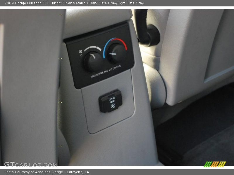 Bright Silver Metallic / Dark Slate Gray/Light Slate Gray 2009 Dodge Durango SLT