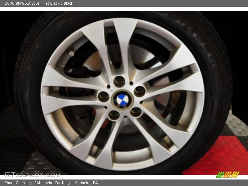 Jet Black / Black 2008 BMW X3 3.0si
