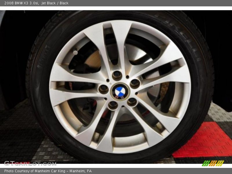 Jet Black / Black 2008 BMW X3 3.0si
