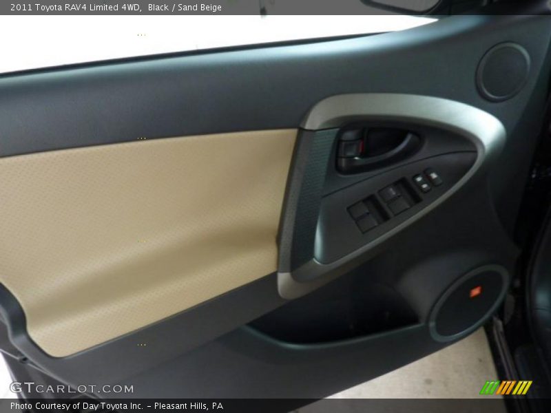 Black / Sand Beige 2011 Toyota RAV4 Limited 4WD