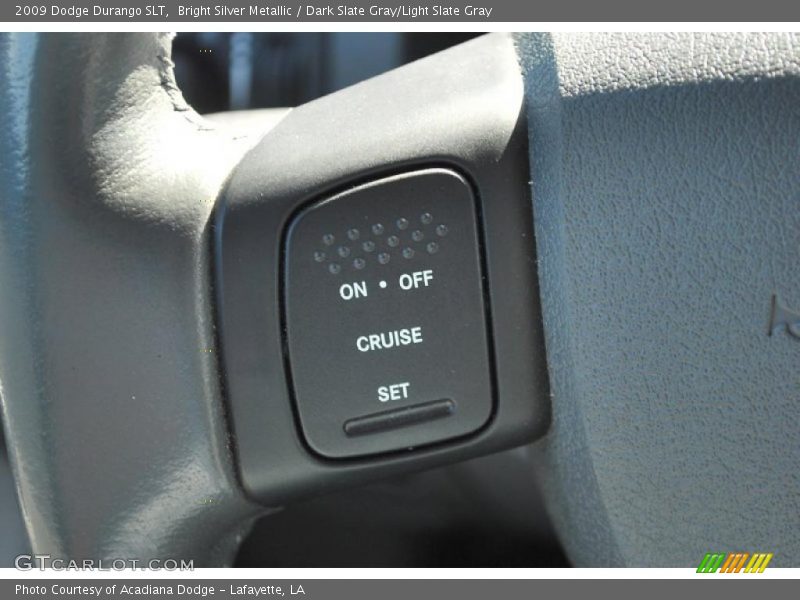 Bright Silver Metallic / Dark Slate Gray/Light Slate Gray 2009 Dodge Durango SLT