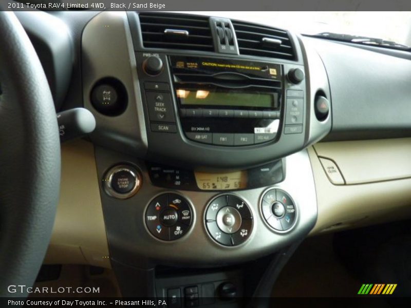 Black / Sand Beige 2011 Toyota RAV4 Limited 4WD
