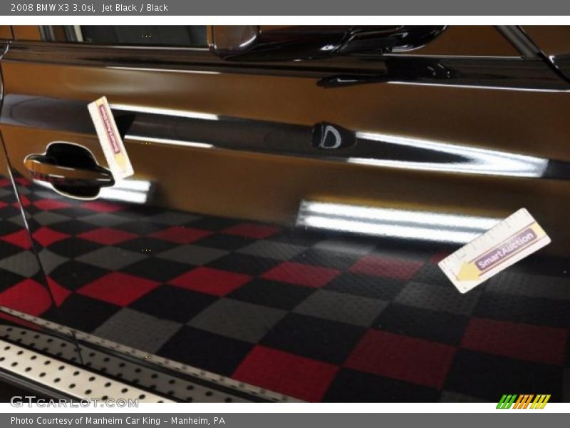 Jet Black / Black 2008 BMW X3 3.0si