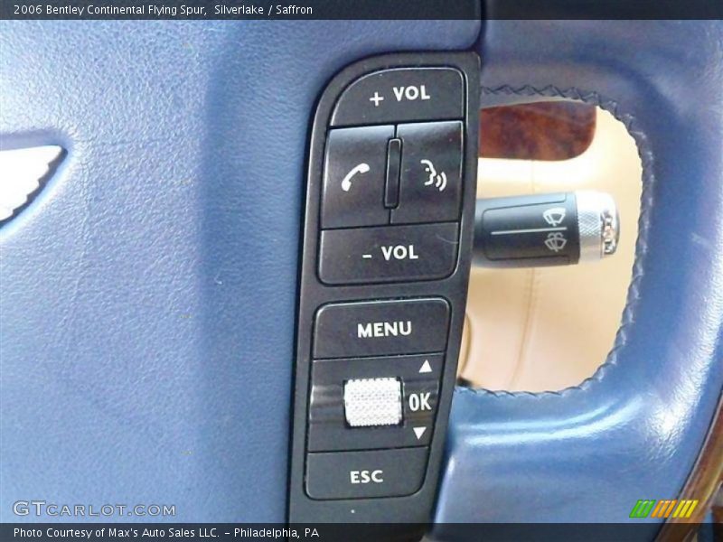 Controls of 2006 Continental Flying Spur 