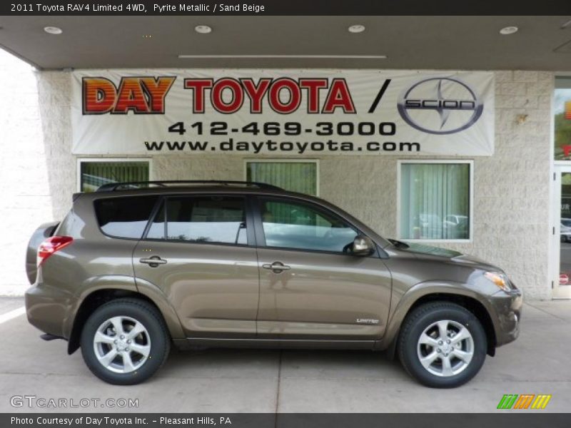 Pyrite Metallic / Sand Beige 2011 Toyota RAV4 Limited 4WD