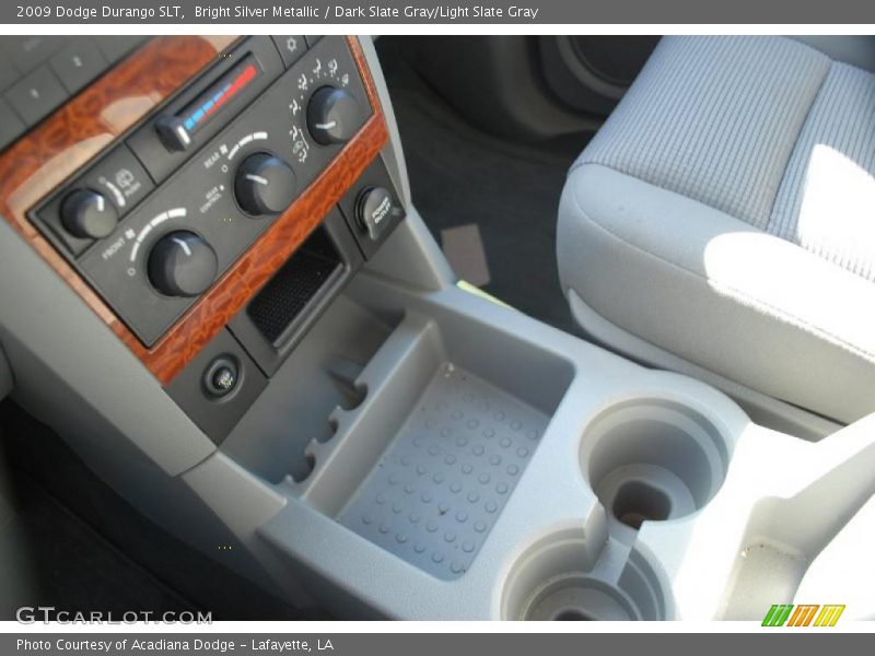 Bright Silver Metallic / Dark Slate Gray/Light Slate Gray 2009 Dodge Durango SLT