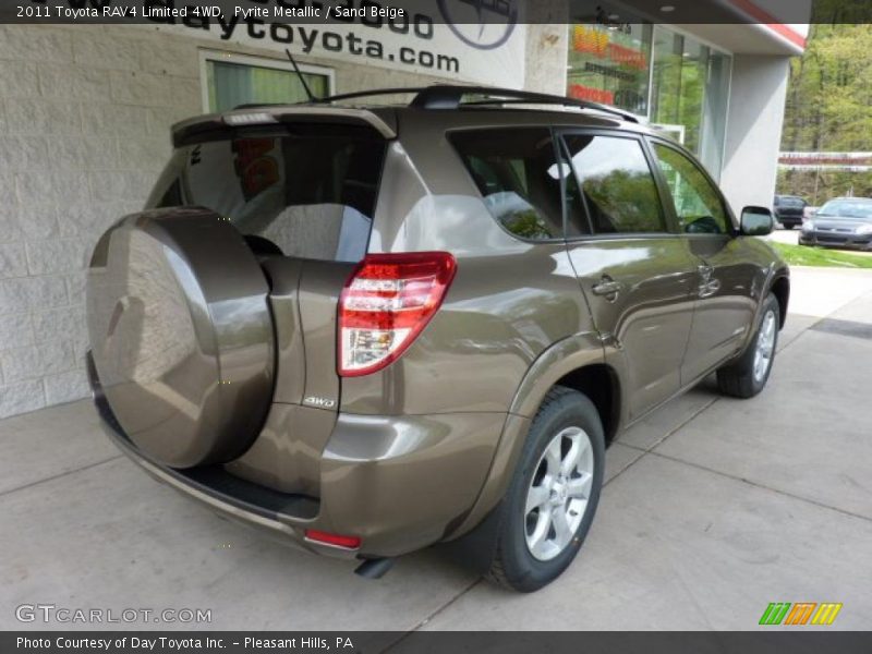 Pyrite Metallic / Sand Beige 2011 Toyota RAV4 Limited 4WD