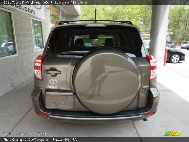 Pyrite Metallic / Sand Beige 2011 Toyota RAV4 Limited 4WD