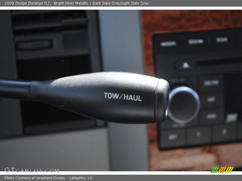 Bright Silver Metallic / Dark Slate Gray/Light Slate Gray 2009 Dodge Durango SLT