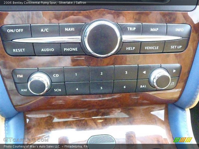 Controls of 2006 Continental Flying Spur 