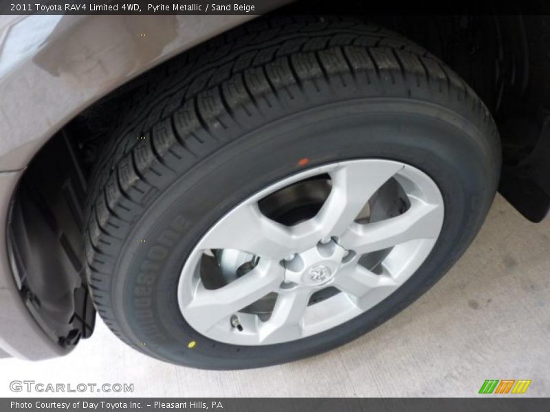 Pyrite Metallic / Sand Beige 2011 Toyota RAV4 Limited 4WD