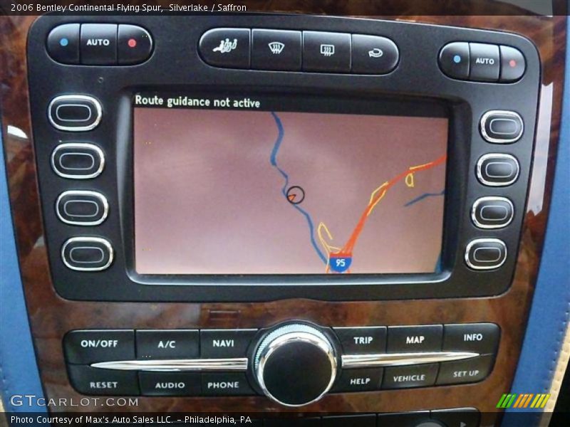 Controls of 2006 Continental Flying Spur 