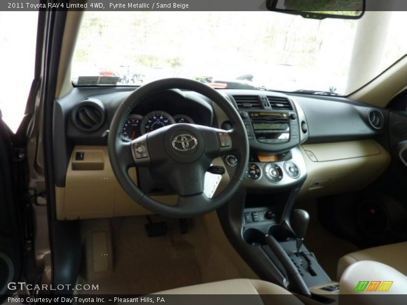 Pyrite Metallic / Sand Beige 2011 Toyota RAV4 Limited 4WD