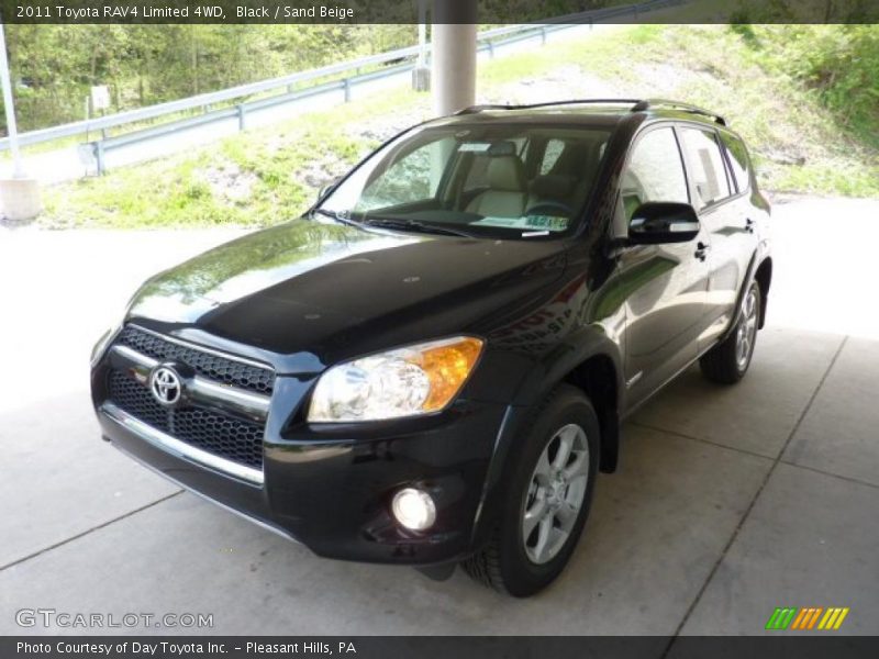Black / Sand Beige 2011 Toyota RAV4 Limited 4WD