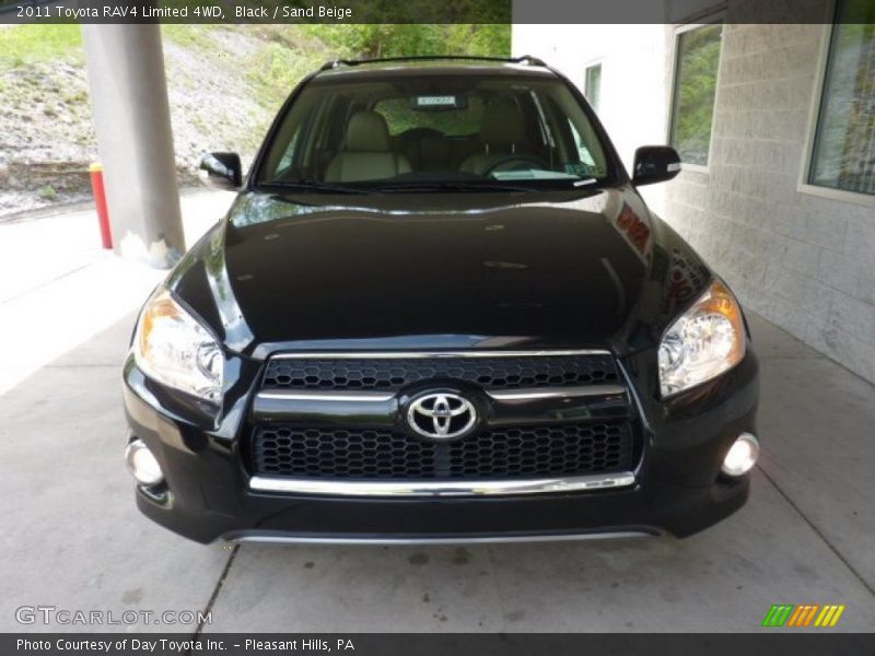 Black / Sand Beige 2011 Toyota RAV4 Limited 4WD