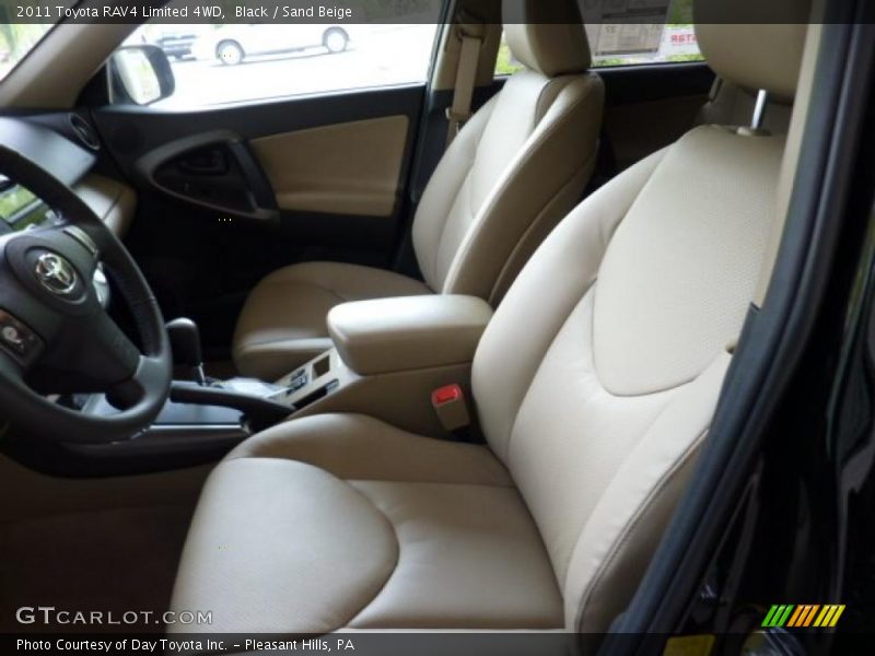 Black / Sand Beige 2011 Toyota RAV4 Limited 4WD