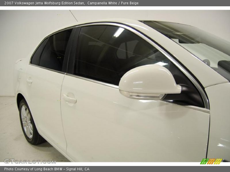 Campanella White / Pure Beige 2007 Volkswagen Jetta Wolfsburg Edition Sedan