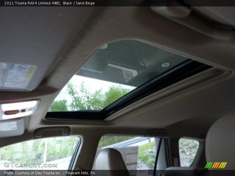 Black / Sand Beige 2011 Toyota RAV4 Limited 4WD