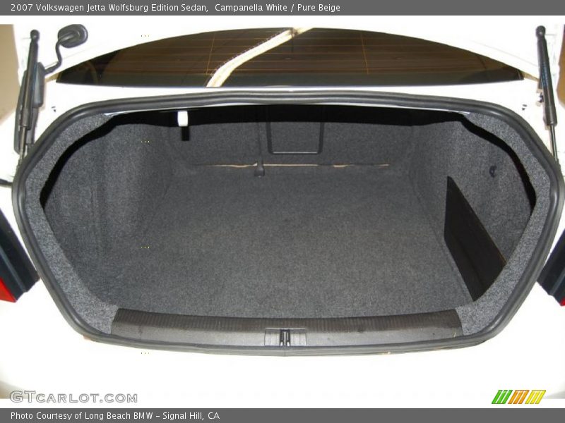 Campanella White / Pure Beige 2007 Volkswagen Jetta Wolfsburg Edition Sedan