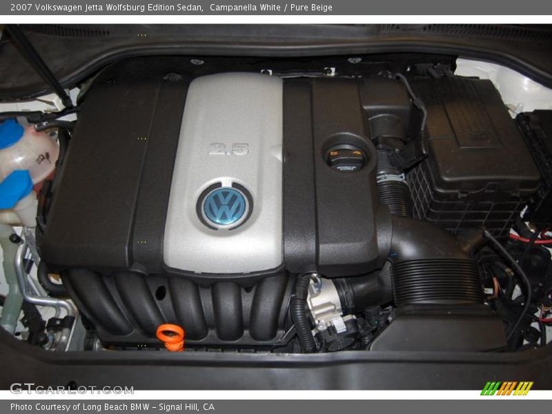 Campanella White / Pure Beige 2007 Volkswagen Jetta Wolfsburg Edition Sedan