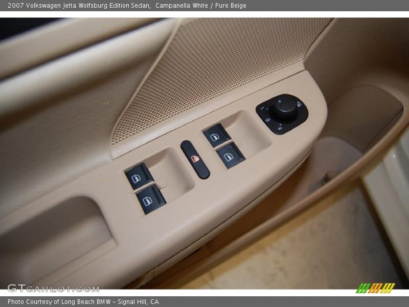 Campanella White / Pure Beige 2007 Volkswagen Jetta Wolfsburg Edition Sedan