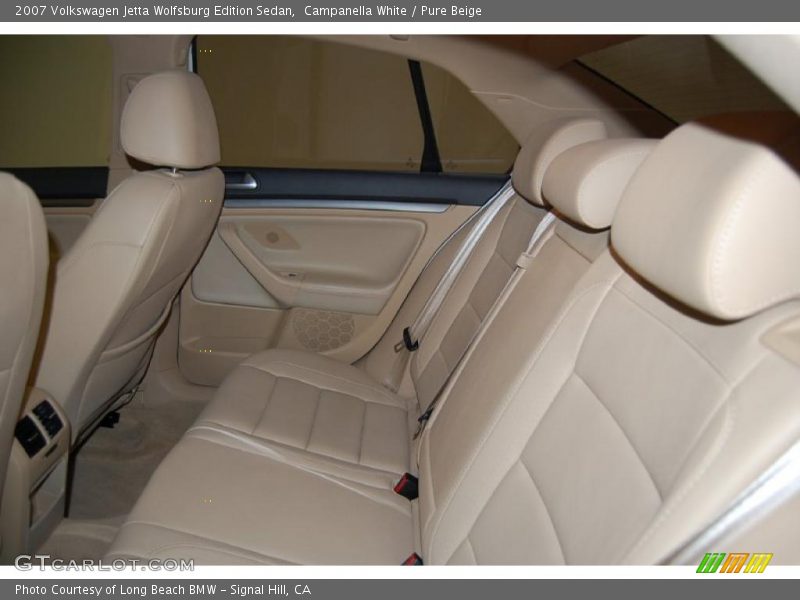 Campanella White / Pure Beige 2007 Volkswagen Jetta Wolfsburg Edition Sedan