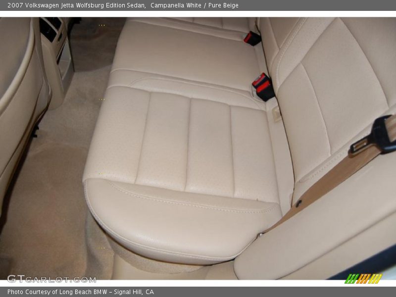 Campanella White / Pure Beige 2007 Volkswagen Jetta Wolfsburg Edition Sedan