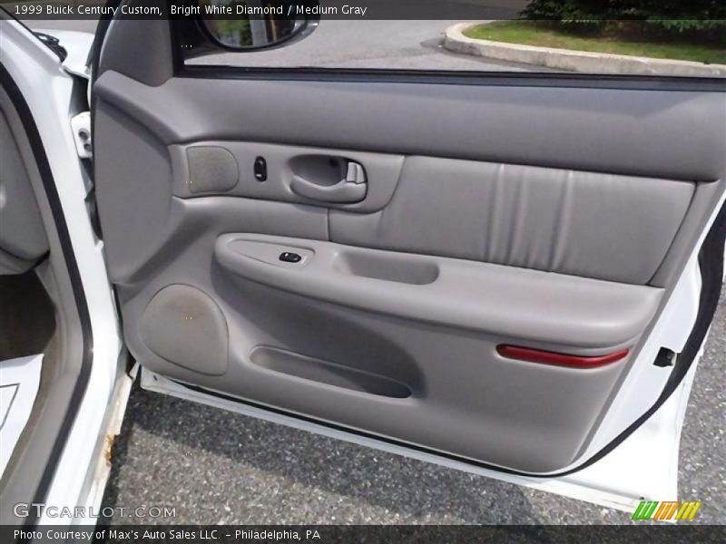 Bright White Diamond / Medium Gray 1999 Buick Century Custom