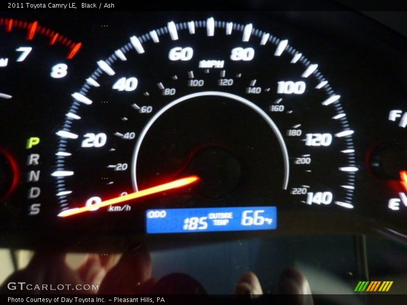 Black / Ash 2011 Toyota Camry LE