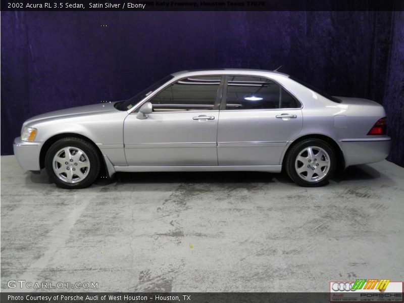 Satin Silver / Ebony 2002 Acura RL 3.5 Sedan