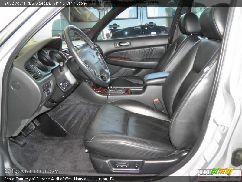  2002 RL 3.5 Sedan Ebony Interior