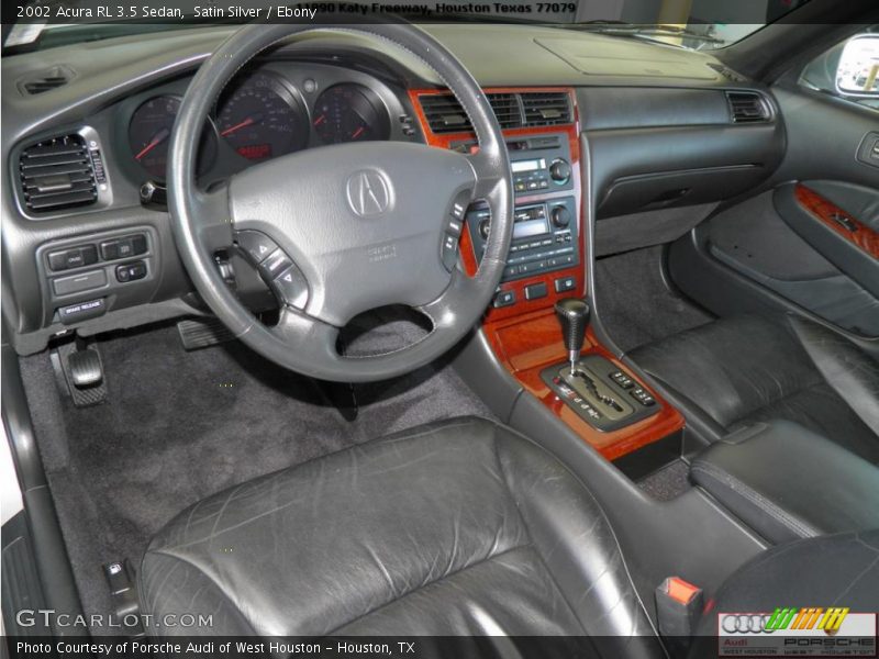 Satin Silver / Ebony 2002 Acura RL 3.5 Sedan