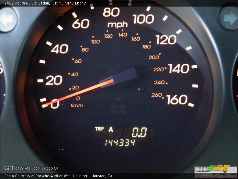 Satin Silver / Ebony 2002 Acura RL 3.5 Sedan