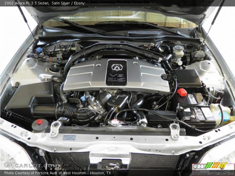 Satin Silver / Ebony 2002 Acura RL 3.5 Sedan