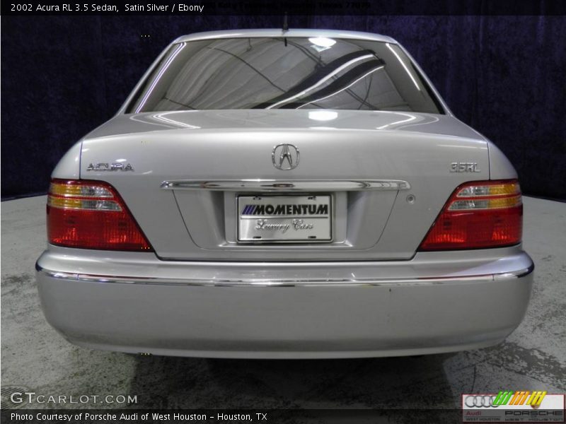 Satin Silver / Ebony 2002 Acura RL 3.5 Sedan