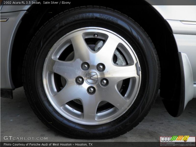 Satin Silver / Ebony 2002 Acura RL 3.5 Sedan